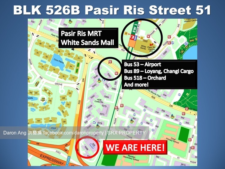 Blk 526B Pasir Ris Street 51 (Pasir Ris), HDB 4 Rooms #207756561